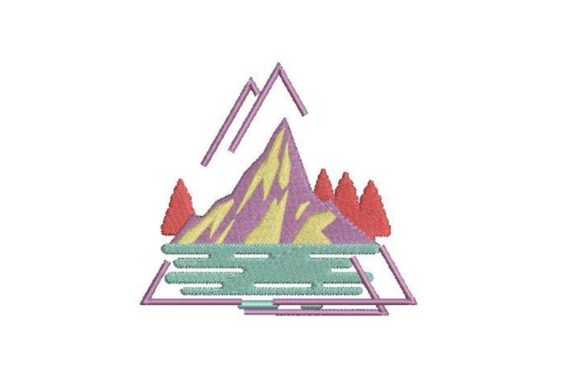 A Cozy Review of Mountains Trees and Lakes Embroidery