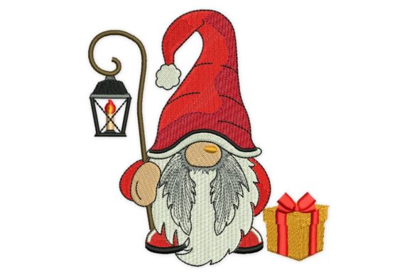 A Designer's Review of the Christmas Lantern Gnome Embroidery