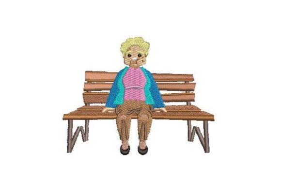 A Handmade Market Review of White Elderly Woman Sitting