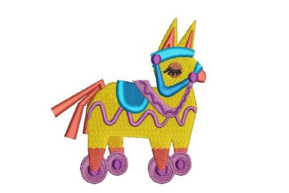 A Joyful Gift: Reviewing the Pinata on Wheels Embroidery Design