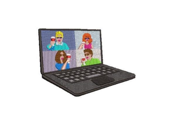 A Professional's Review of the 'Virtual Party' Embroidery Design