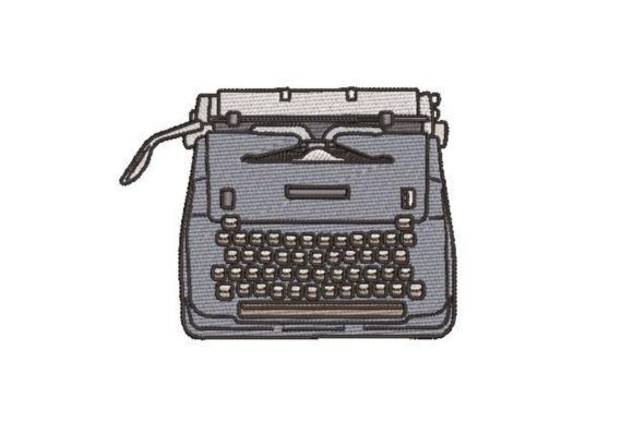 A Vintage Typewriter Embroidery Design Review for Personalized Gifts