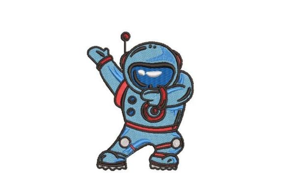 Astronaut Dabbing: A Seasonal Embroidery Review