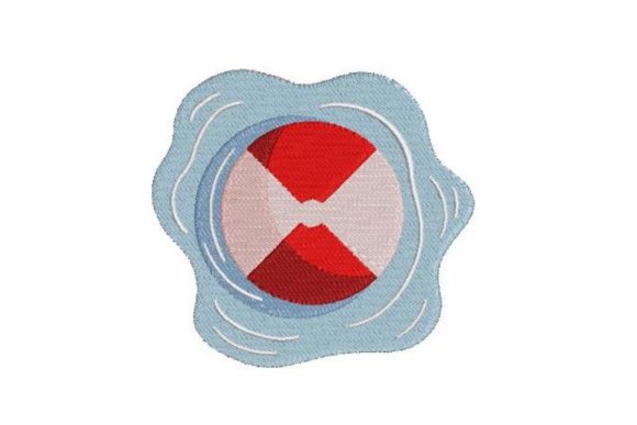 Beach Ball Floating: A Seasonal Embroidery Review