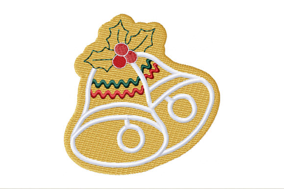 Gingerbread Christmas Bells Embroidery Design Review